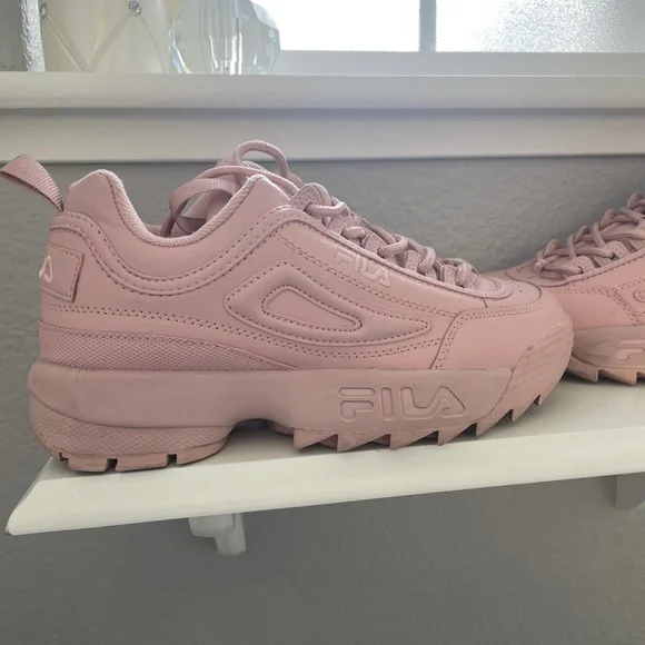 Pink Fila Sneakers - Picture 6 of 6